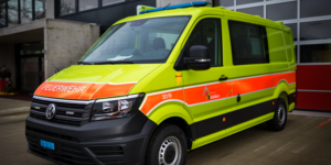 Feuerwehr Bubikon MT mit SAN Material